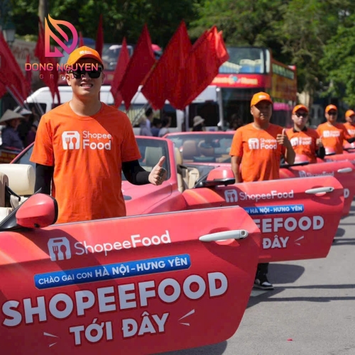 TỔ CHỨC ROADSHOW XE OTO - SHOPEE FOOD